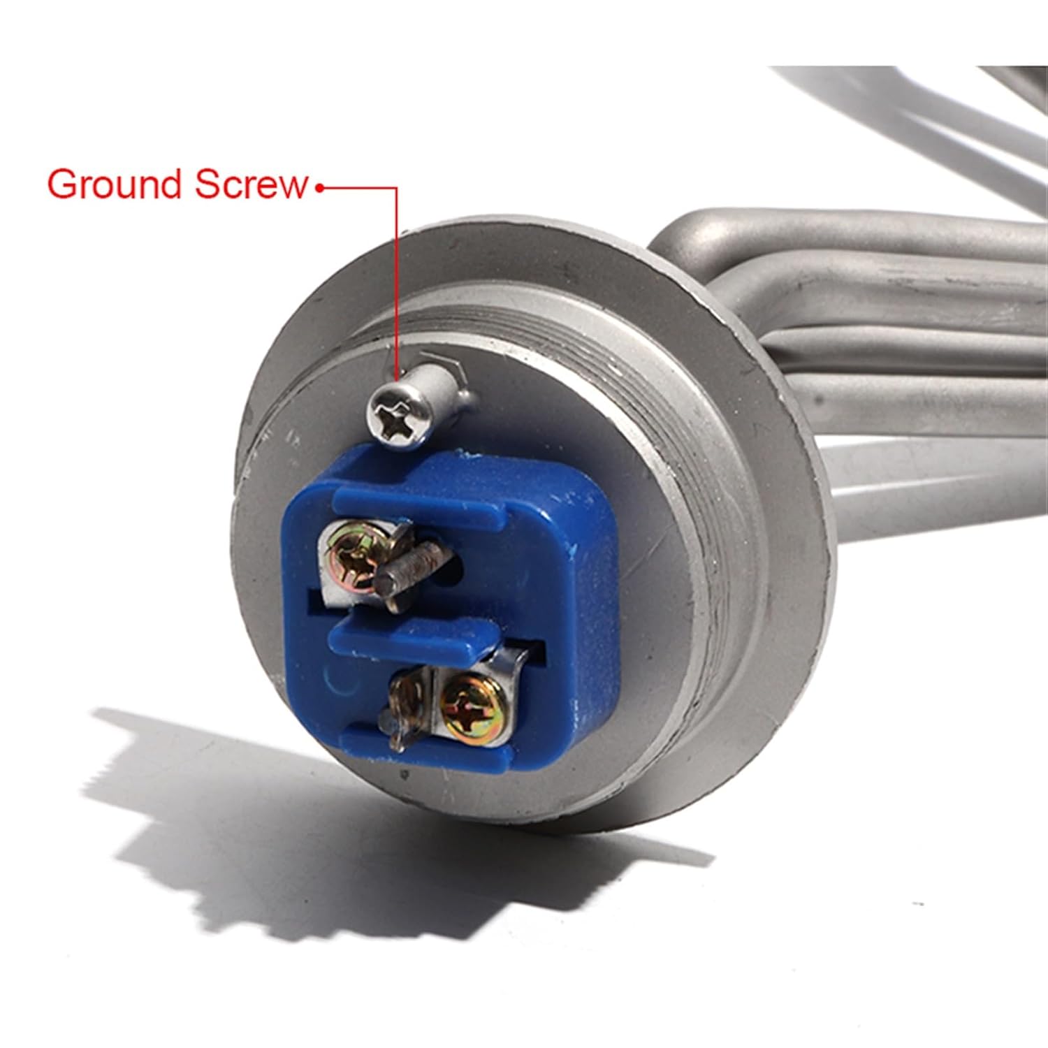 1 Inch DN25 Thread 304SUS Immersion Heater 2 Tri-clamp Heating Element 240V 4.5KW/5.5KW/6.5KW 1Pcs(4.5KW 350mm 304SUS)