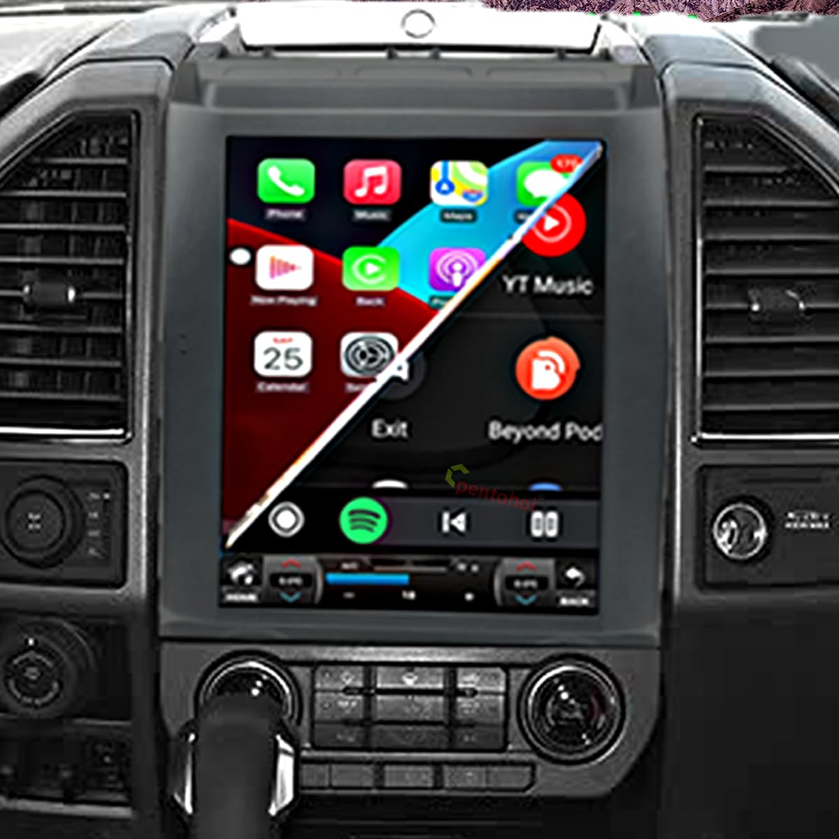 Liyidaing 12.1-Inch Android Radio for Ford F150 2015-2021