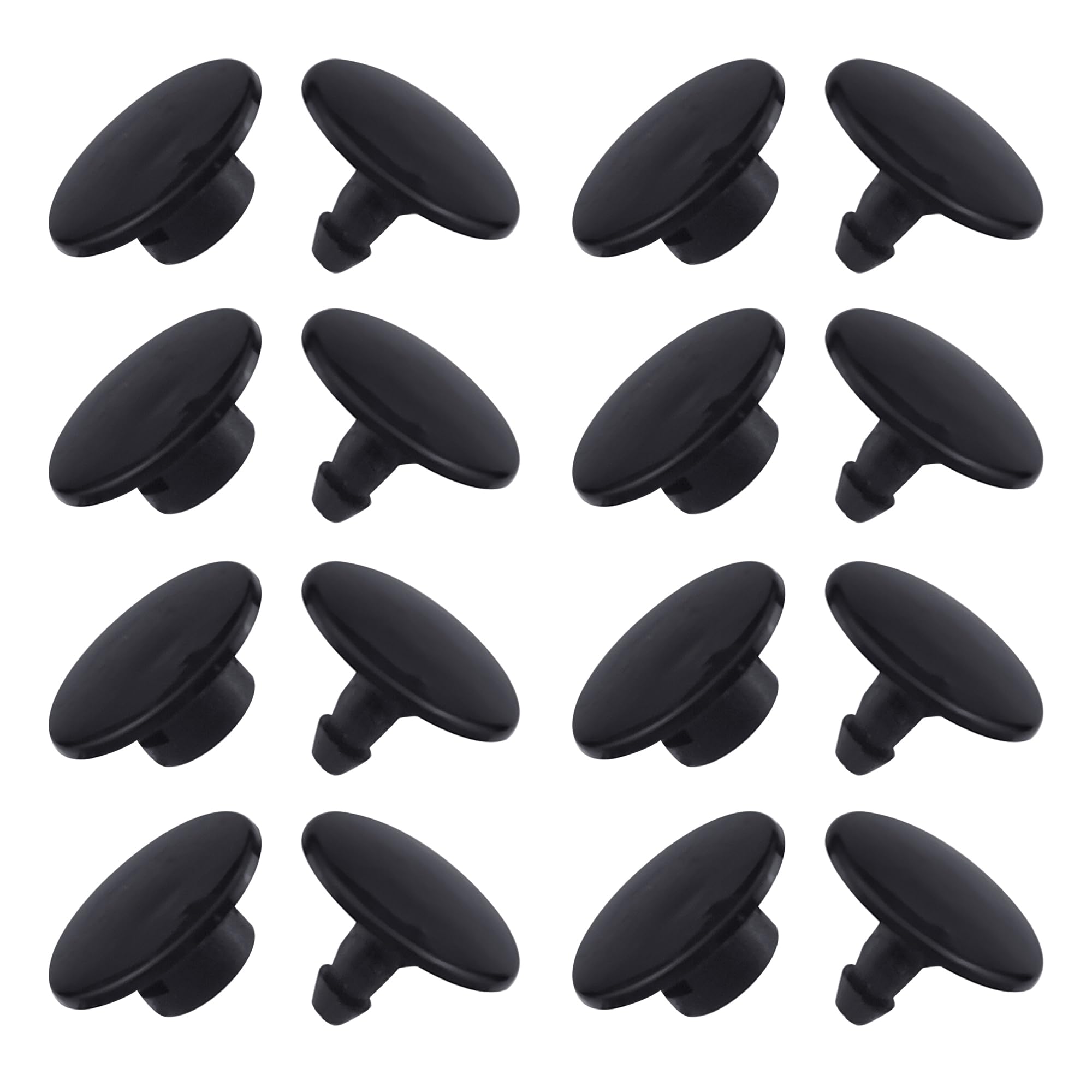 Deshionew 8 Sets Replacement Rivets, Clogs Shoe Strap 16 mm / 0.63