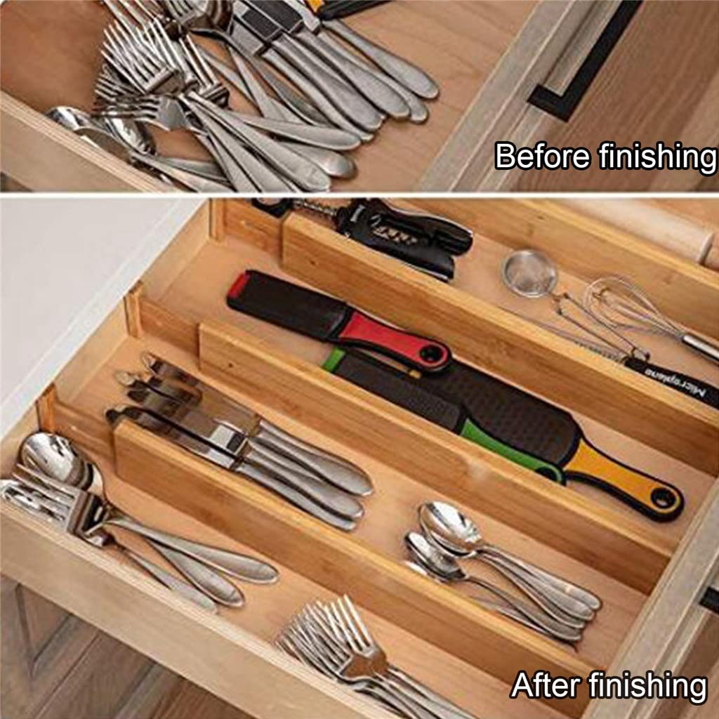 Einstellbare Trennwand, Schubladenteiler, erweiterbare Schubladen-Aufbewahrungsgitter, Bord-Organizer, Haushalts-Schlafzimmer-Werkzeuge