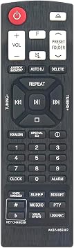 Universal Remote Control Compatible for Lg OK99 Stereo System