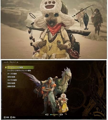 PS5 特典付 モンスターハンターワイルズ ハンター重ね着装備「ギルドナイトシリーズ」護石「希望の護石」同封セット モンハン