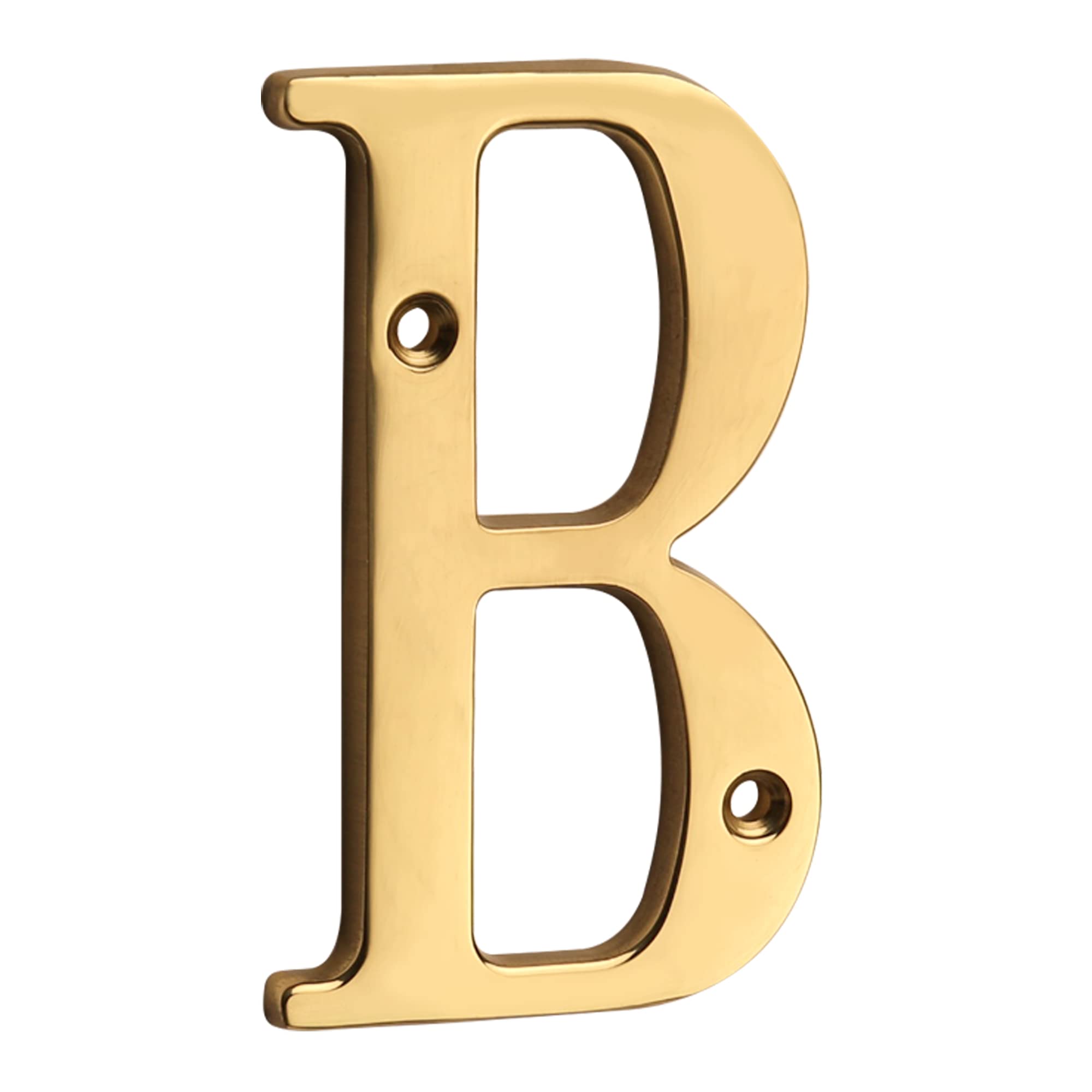 Numero Civico In Ottone Lucido - Targa 3D Elegante Per Casa, 7.5cm (Numero 2) - Foto 12