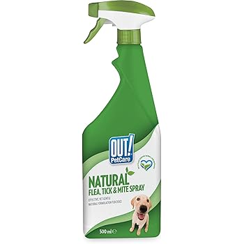 out natural flea spray
