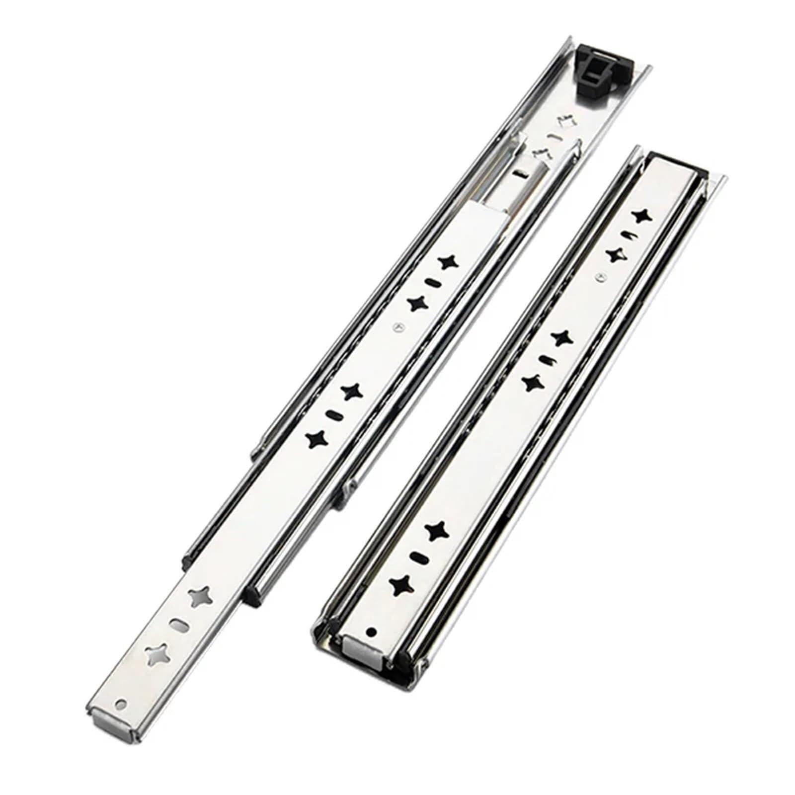 Drawer Runners 53mm 1 Pair Heavy Duty Drawer Slides Load Capacity 120KG Runners Family Cabinets Track Goods Car Shelf Hardware((500mm(20inch))