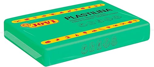 Miniatura 3 de Jovi Arcilla para modelar, 3 libras en total, 4 barras que no se secan, 0.77 libras cada una, artes y manualidades (verde claro)