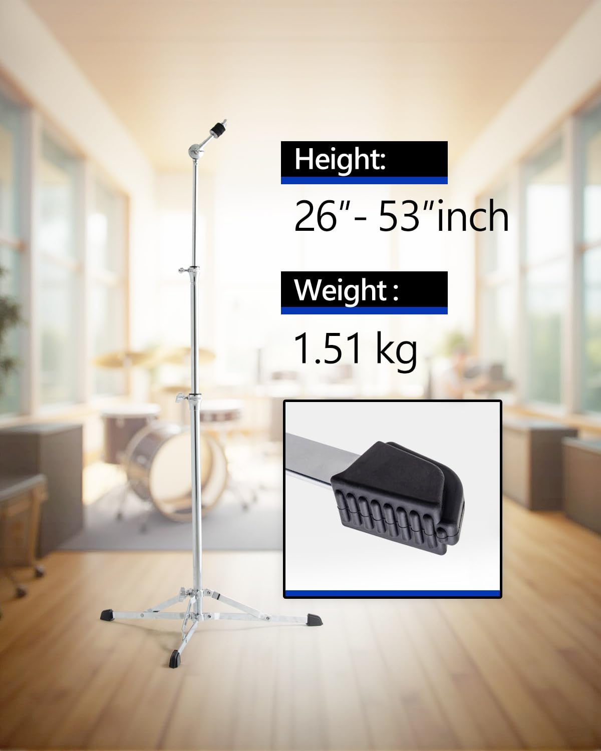 Dixon PSY-P0 - Soporte ligero para platillos de base plana