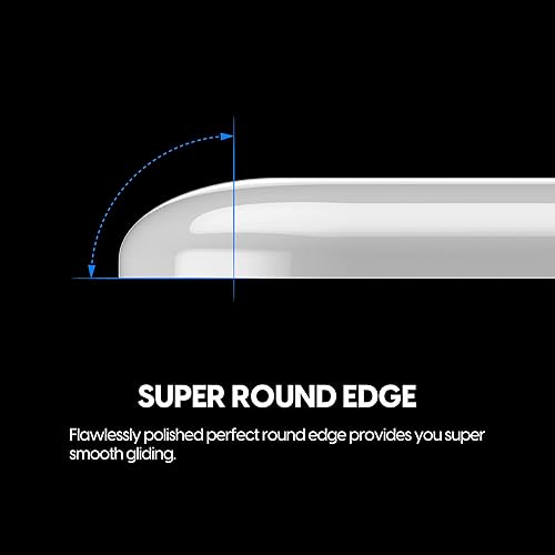 Miniatura 4 de Superglide - Patines de mouse más rápidos y suaves fabricados con vidrio ultra fuerte impecable súper rápido, suave y duradero para la cubierta