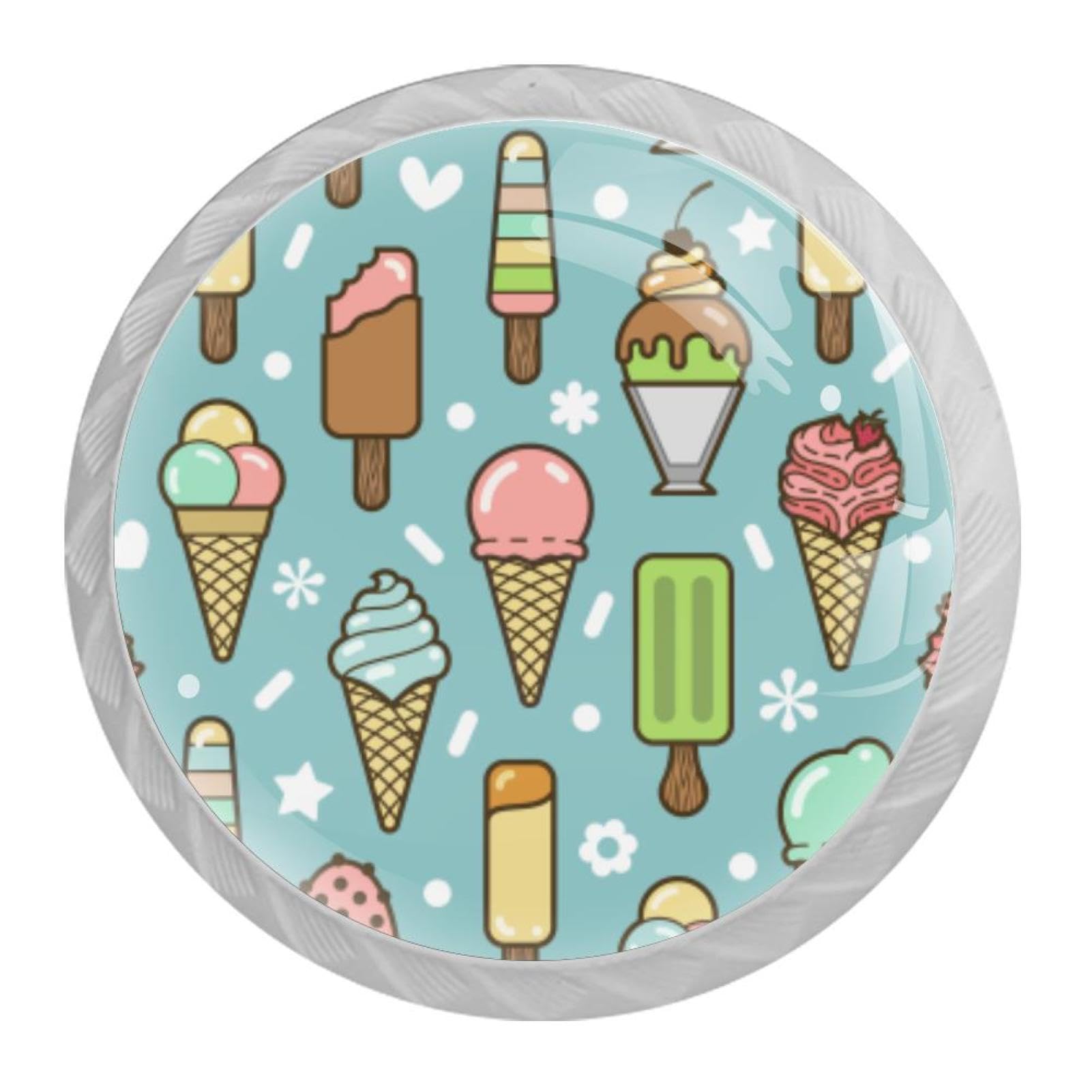 Tqmspg Multi Cute Ice Cream Pattern