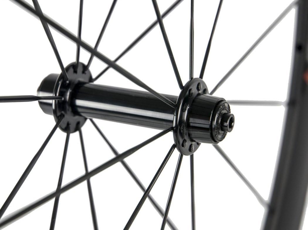Queen Bike Carbon Fiber Road Bike Wheels 50mm Clincher Wheelset 700c Racing Bike Wheel : Sports & Outdoors
