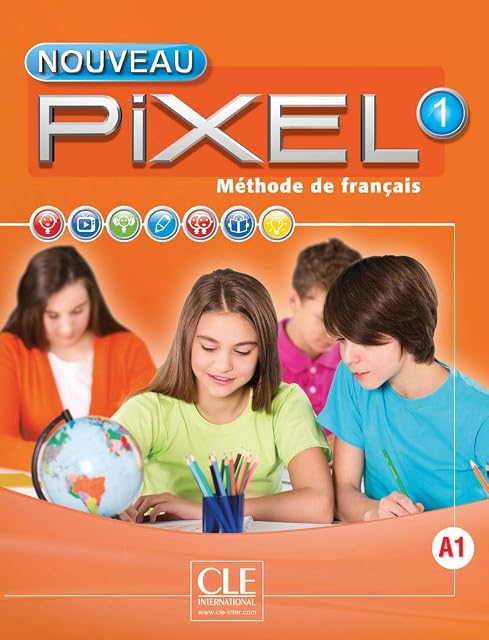 Portada de Nouveau pixel 1 livre de eleve + dvd