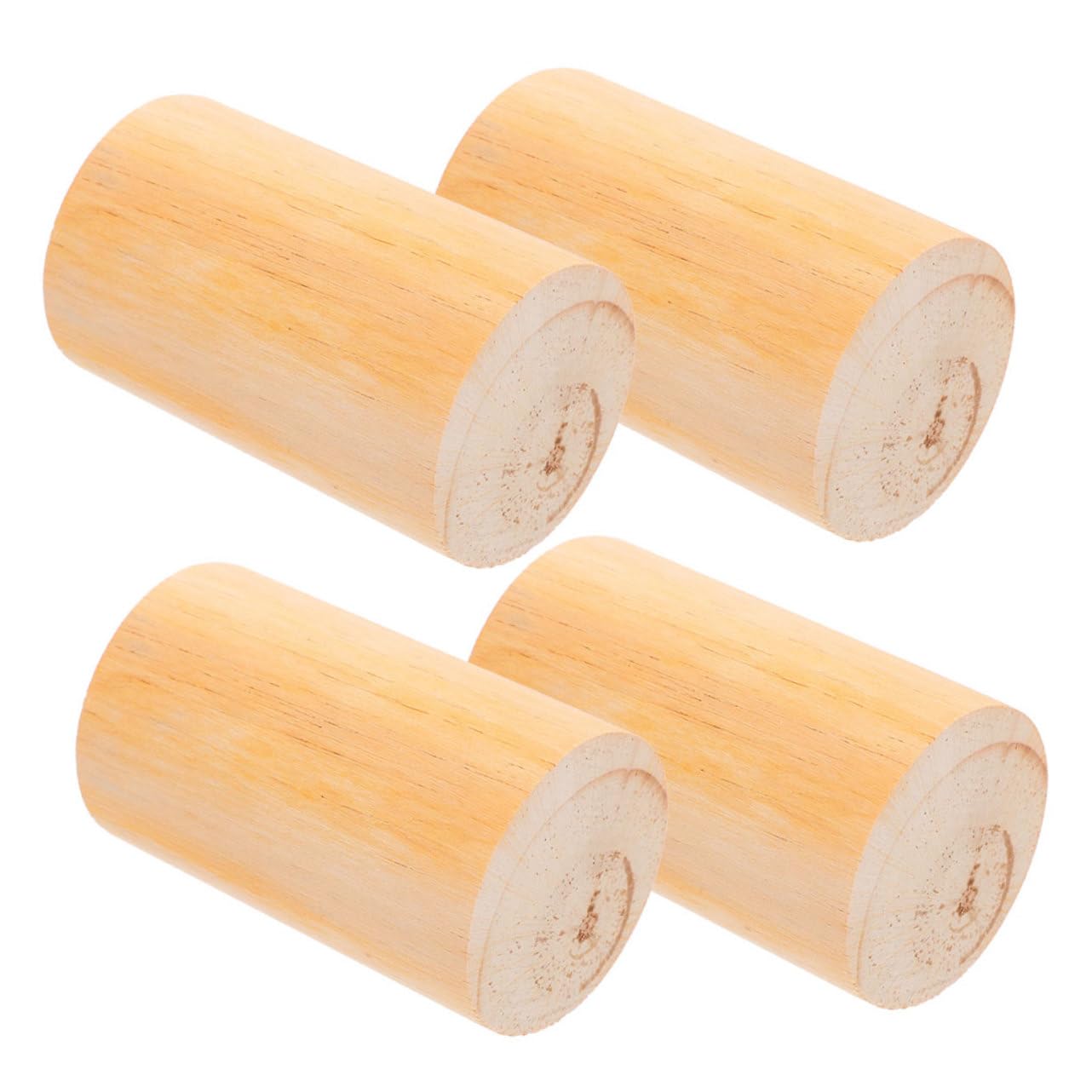 ARTIBETTER 4pcs Heavy Duty Furniture Risers Round Couch Lifters for Bed Sofa Table Desk Inner Diameter Elevate Furniture Height by Non Slip Floor Protection