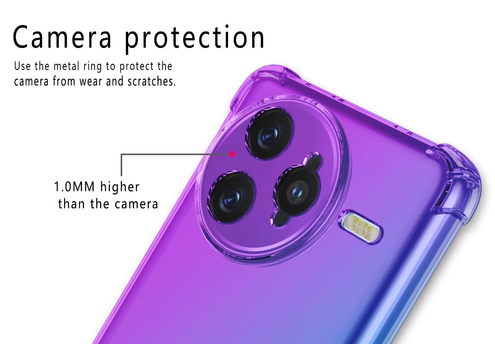 RankOne Hülle Für Poco F7 Ultra – Stoßfest, TPU-Material, CD-Muster, Orangefarben, Mit Kameraschutz