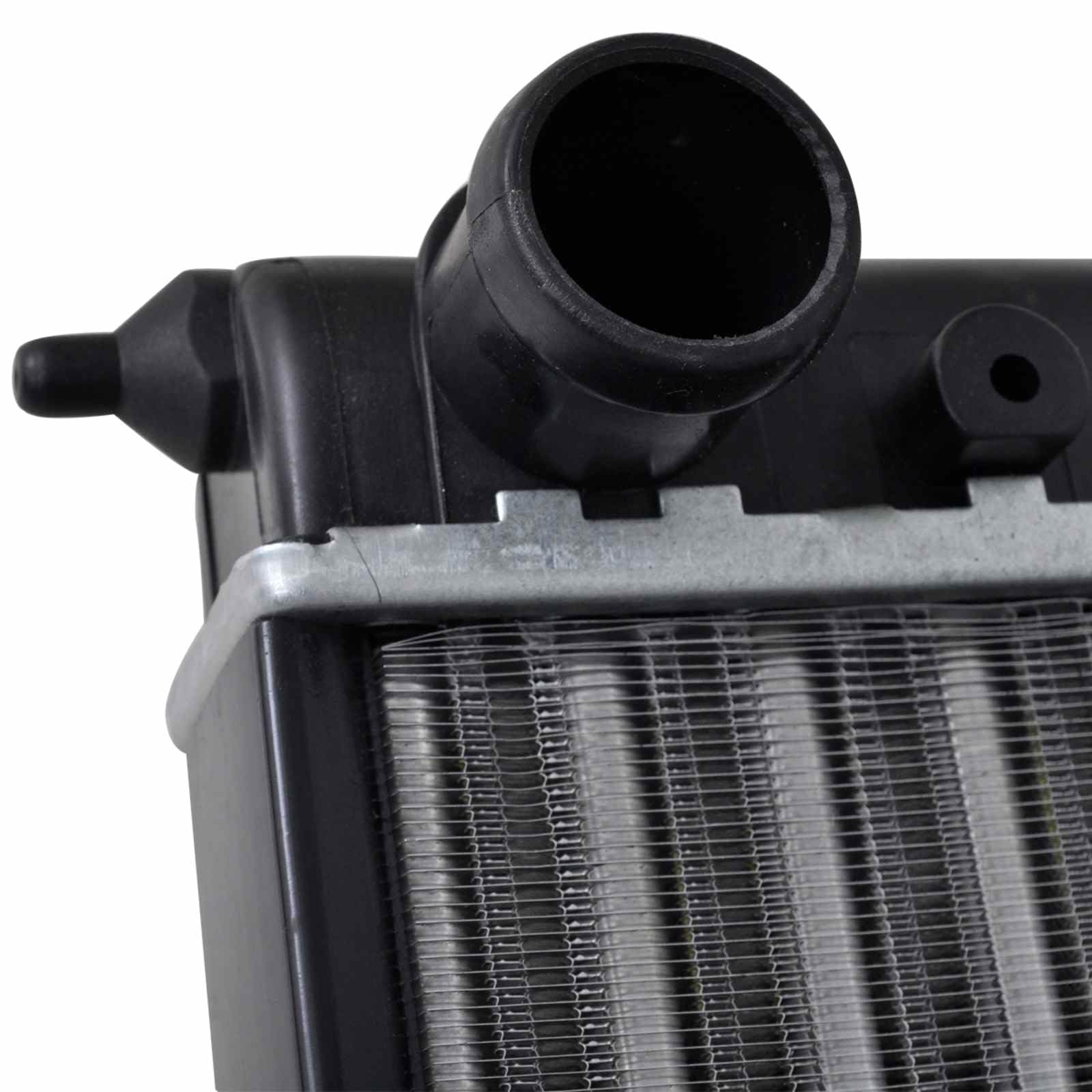 Refrigeratore ad acqua nero in metallo per auto auto, ricambio per motore cilindro, valvola, albero motore, olio pompa