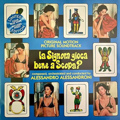 ALESSANDRONI, Alessandro - La Signora Gioca Bene A Scopa? (Soundtrack) - LP