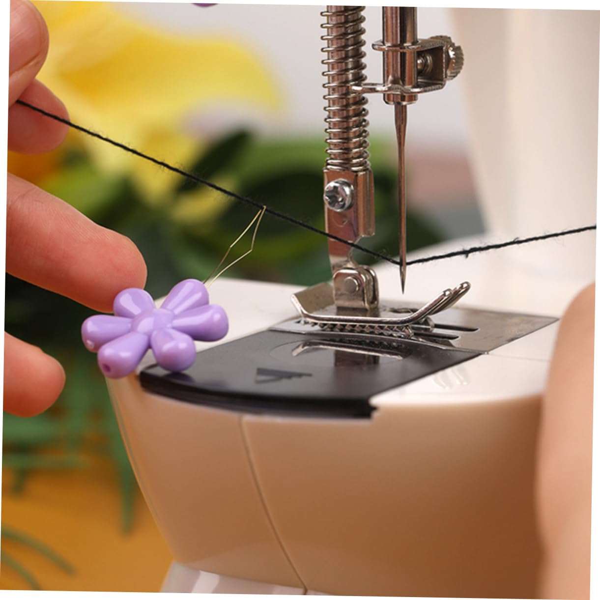 HOMSFOU 5 Set Strumenti Fai da Te Accessori per Artigianato Promemoria per Cuciture Infila Ago Cucito per Forniture Infilatura Aghi da Ricamo Strumenti per Ricamo Aghi per 50 Pezzi*5