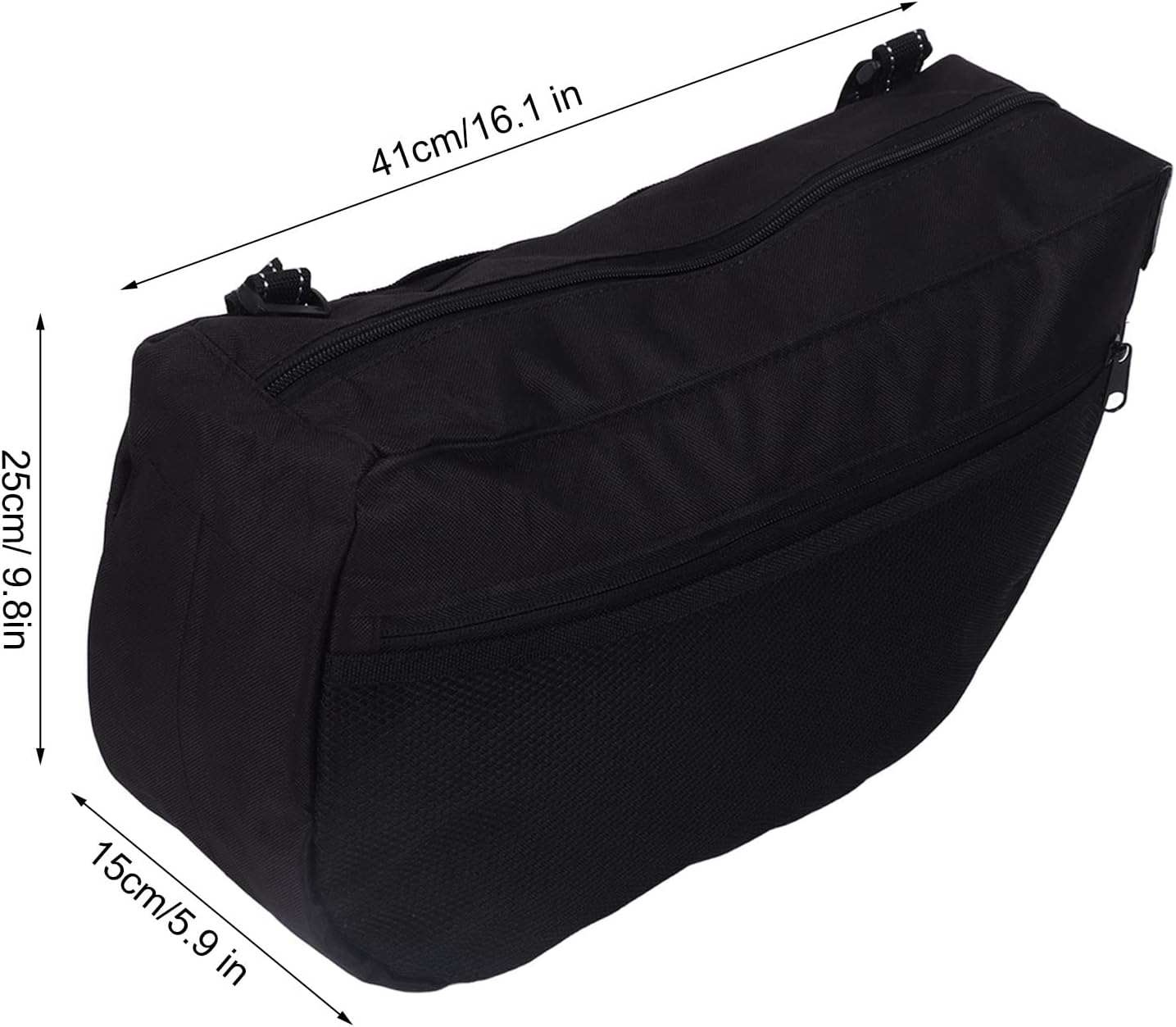 DUSC Baby Stroller Bag Easy Side Sling Stroller Saddle Bag Multipurpose with Pocket for Travel
