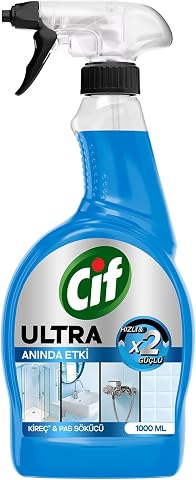 Cif Ultra Sprey Kireç ve Pas Sökücü 1000 ml