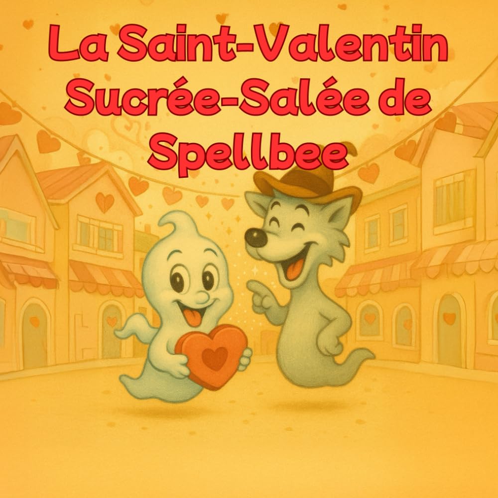 La Saint-Valentin Sucrée-Salée de Spellbee: Léchouille ! Une aventure chocolatée sucrée-salée (Spellbee (édition française))