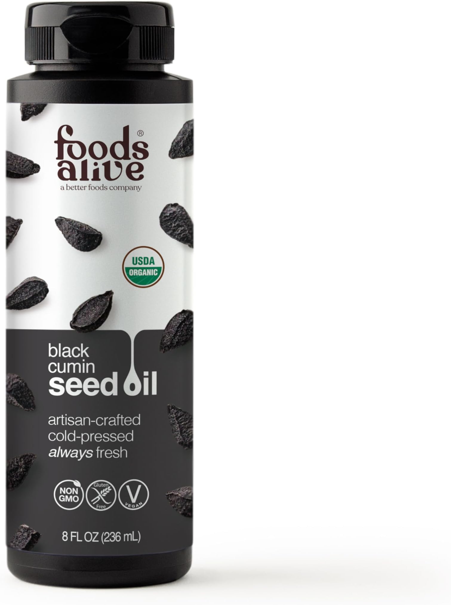 Organic Black Cumin Seed Oil
