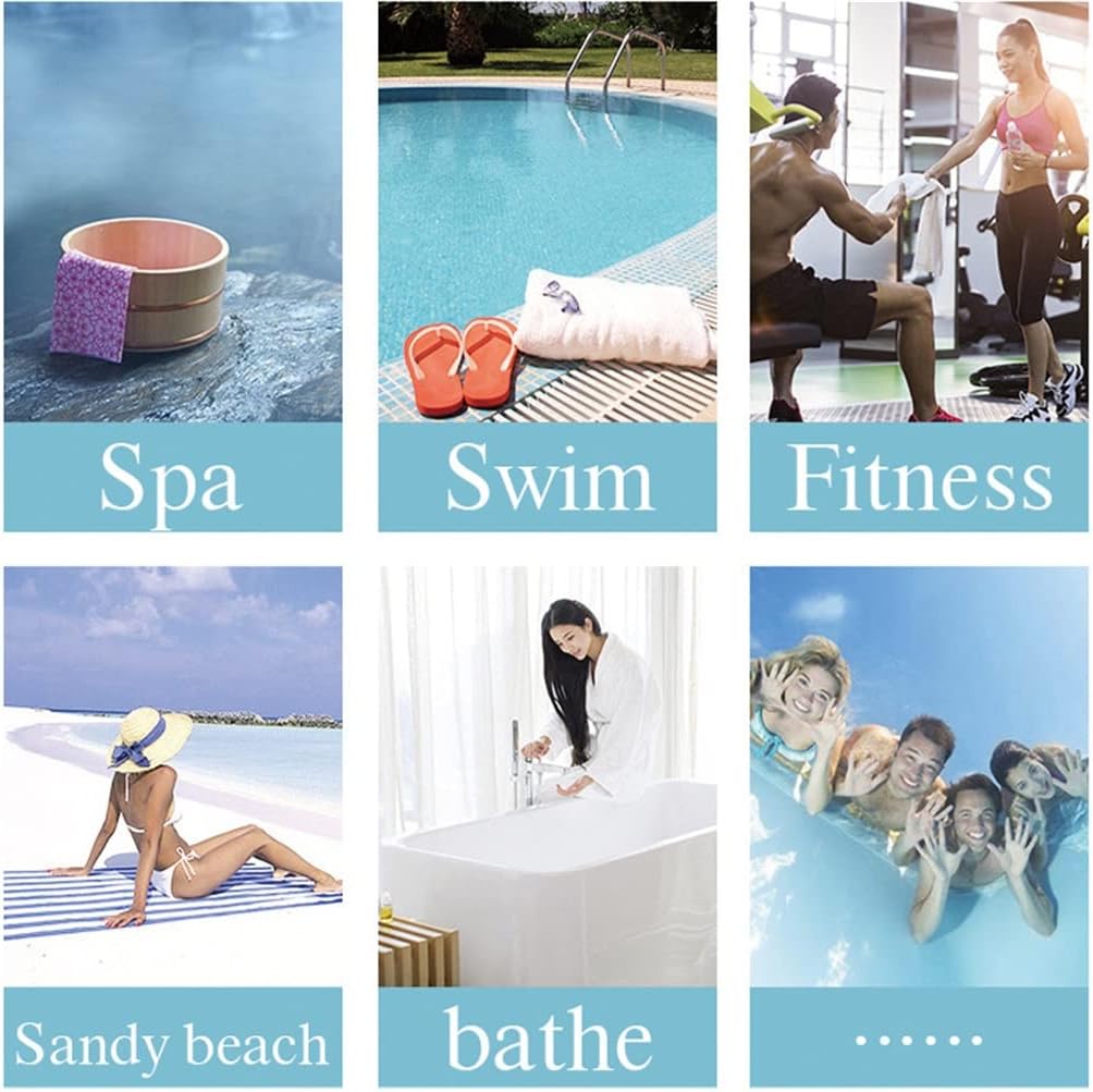 2pc Bath Towel Adult Microfiber Household Towel Bath Towel Travel Beach Towel (Color : Black, Size : 80x160cm) (Black 80x160cm) (Black 80x160cm)