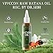Batana Oil for Hair Growth, 100% Pure & Natural Raw Batana Oil, Dr. Sebi Organic from Honduras, Care for Hair Thickness & Scalp & Skin, 1 Bottle with 2 Caps 4.2oz