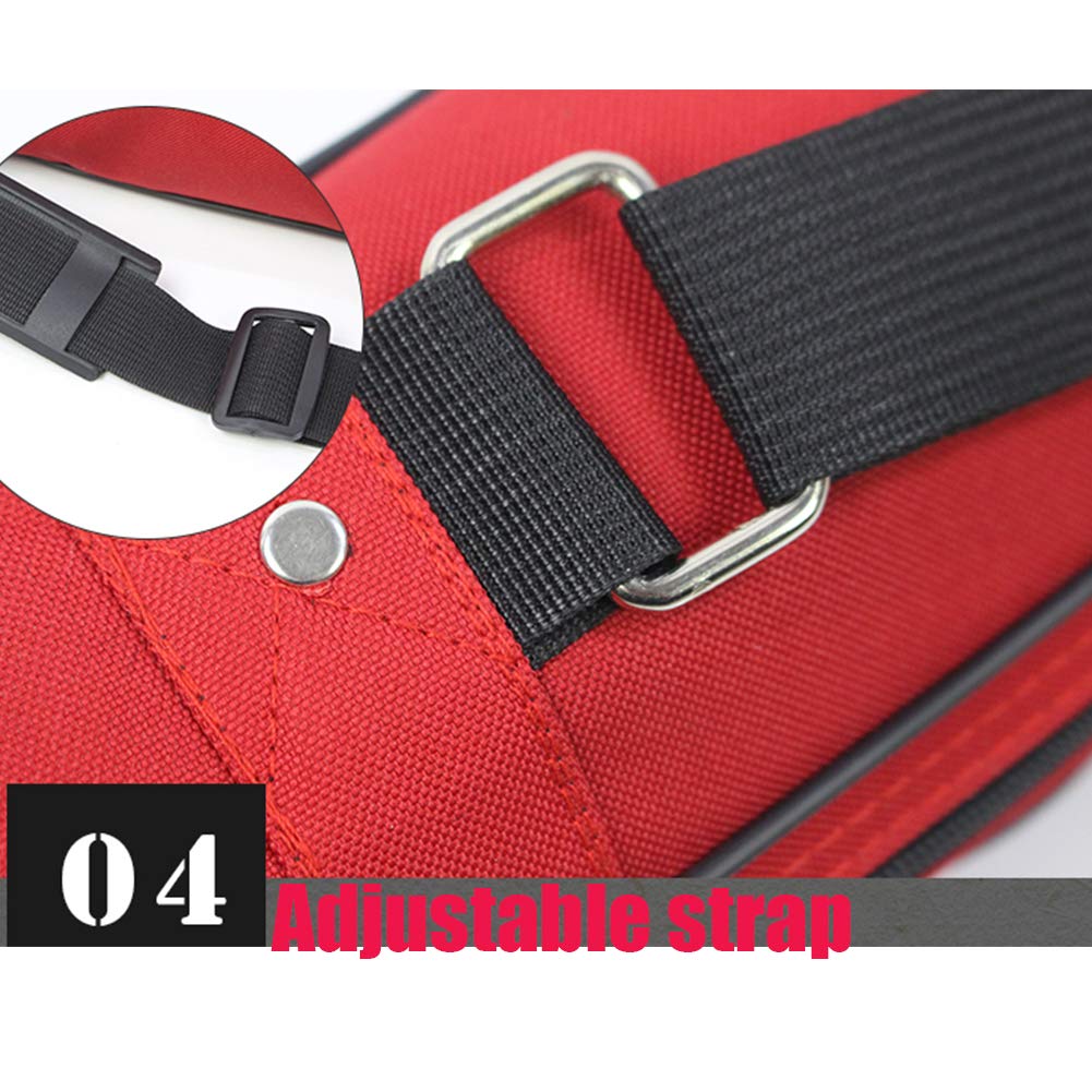 HJHUUA Schwerttasche 110cm - Wasserdichter Oxfordstoff Rucksack Für Kampfsport Schwerter