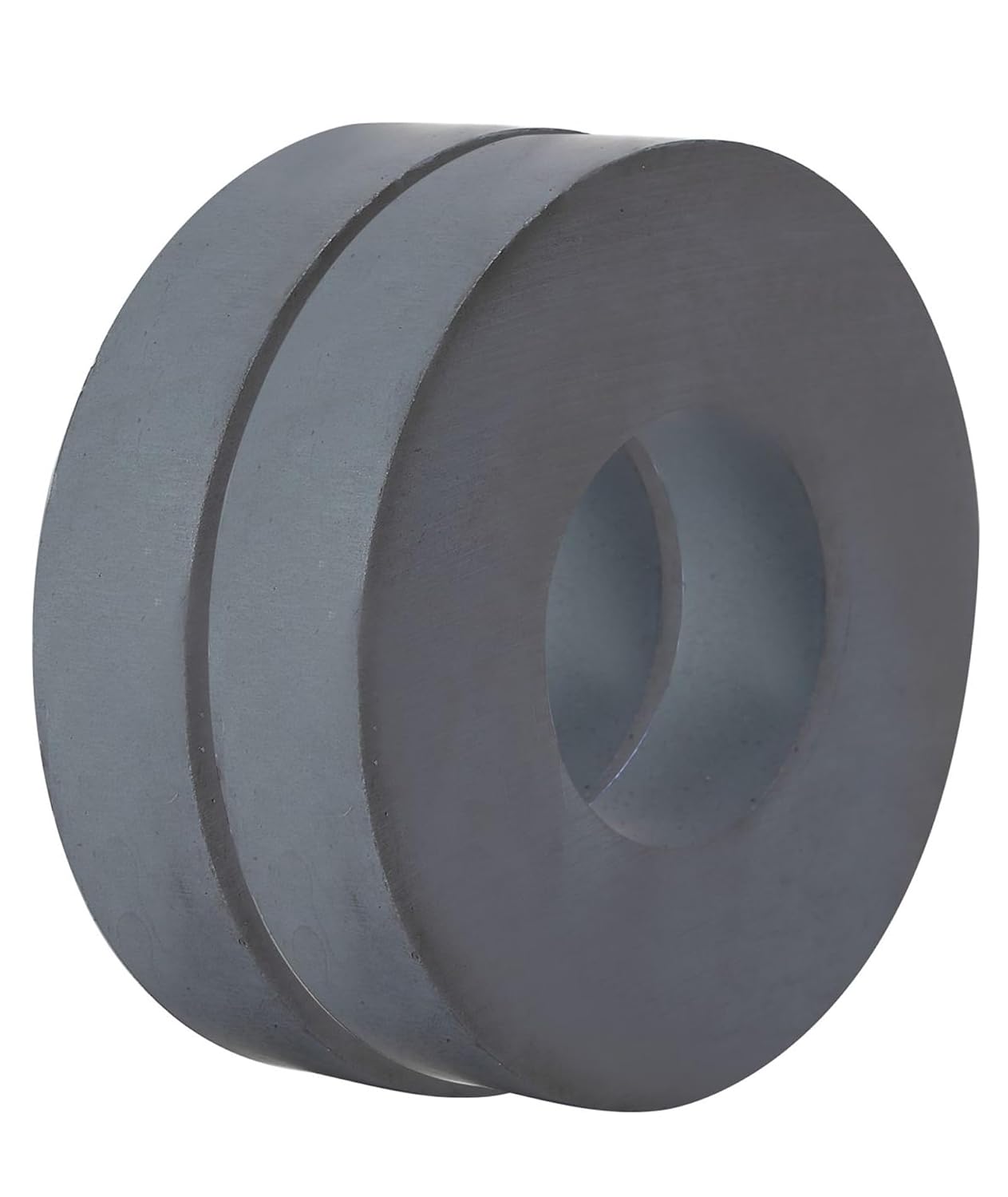 Ferrite Magnet Ring OD2.4 x ID1.3" x 0.4", Grade C8 Ceramic Magnets for Industry Science Experiment,Crafts and Hobbies-2pcs