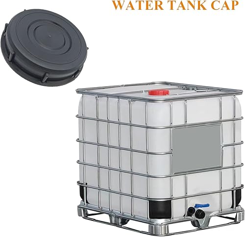 Miniatura 2 de Joyoya IBC Tapa Tote Accesorios Tapa Tapa de Depósito de Agua Plástico Resistente Adaptador de Tanque IBC Tapa de Almacenamiento de Agua Líquido