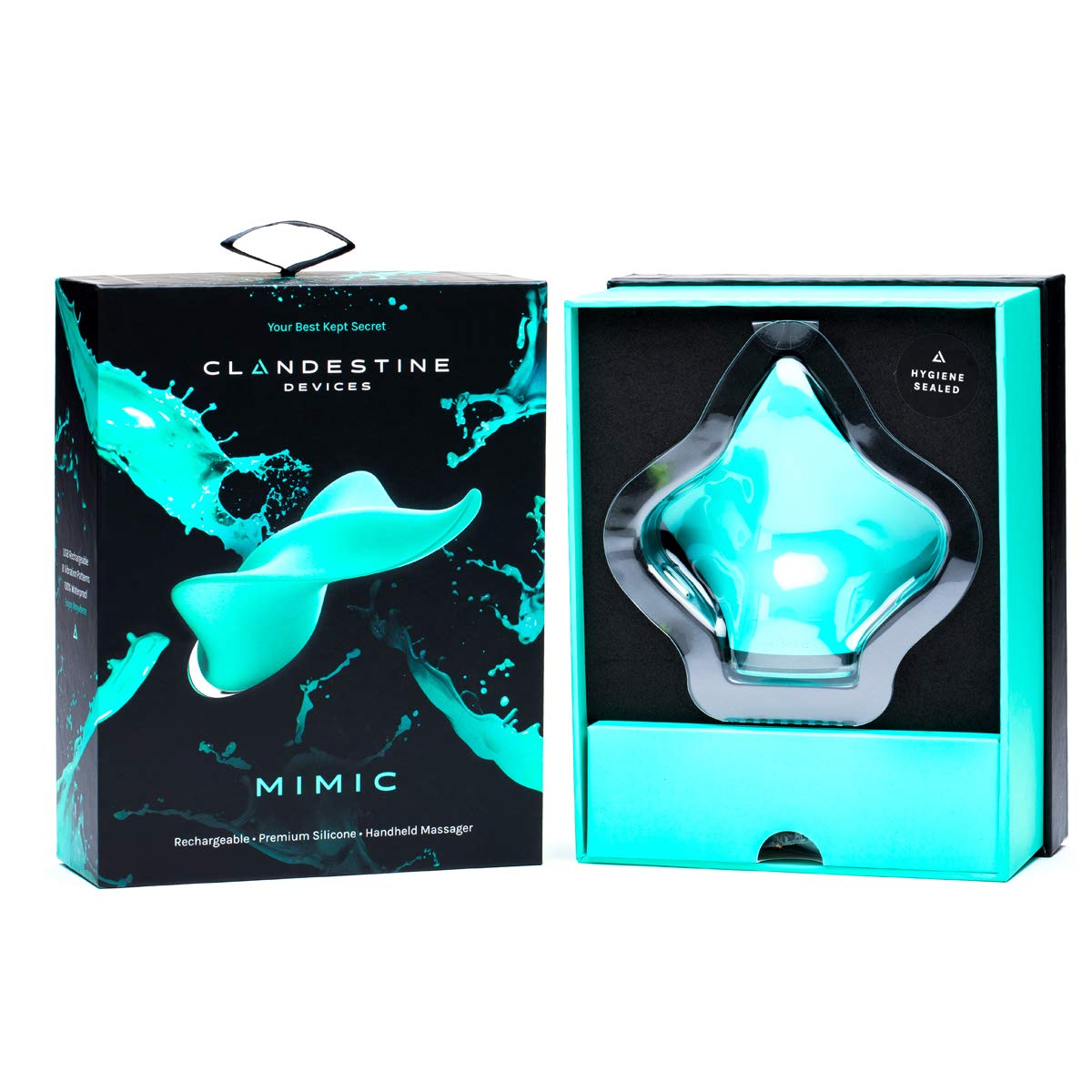 Amazon.com: Mimic Vibrator in Seafoam, by Clandestine Devices