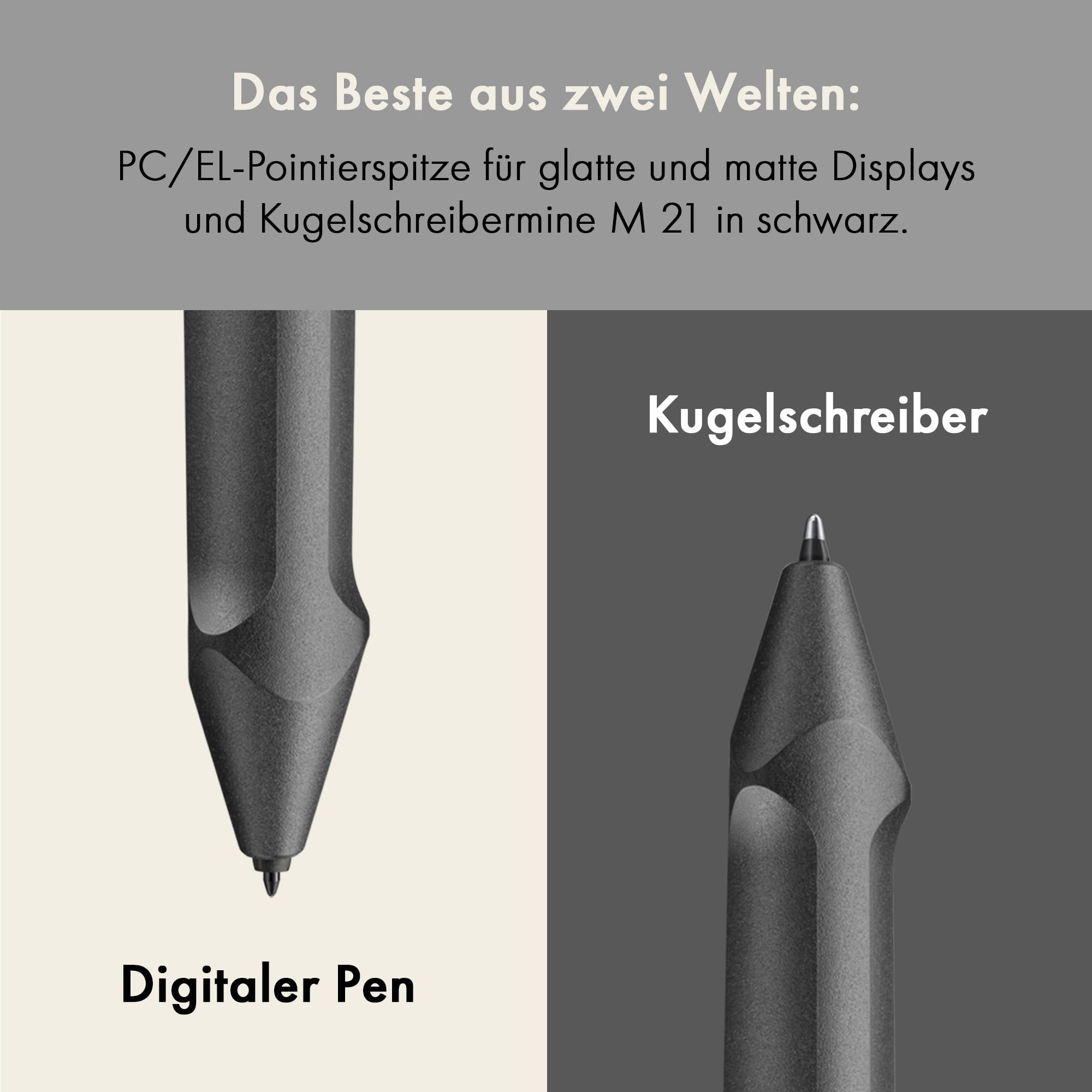 Lamy Safari Twin Pen EMR All Black (PC/EL Spitze) – Bild 8