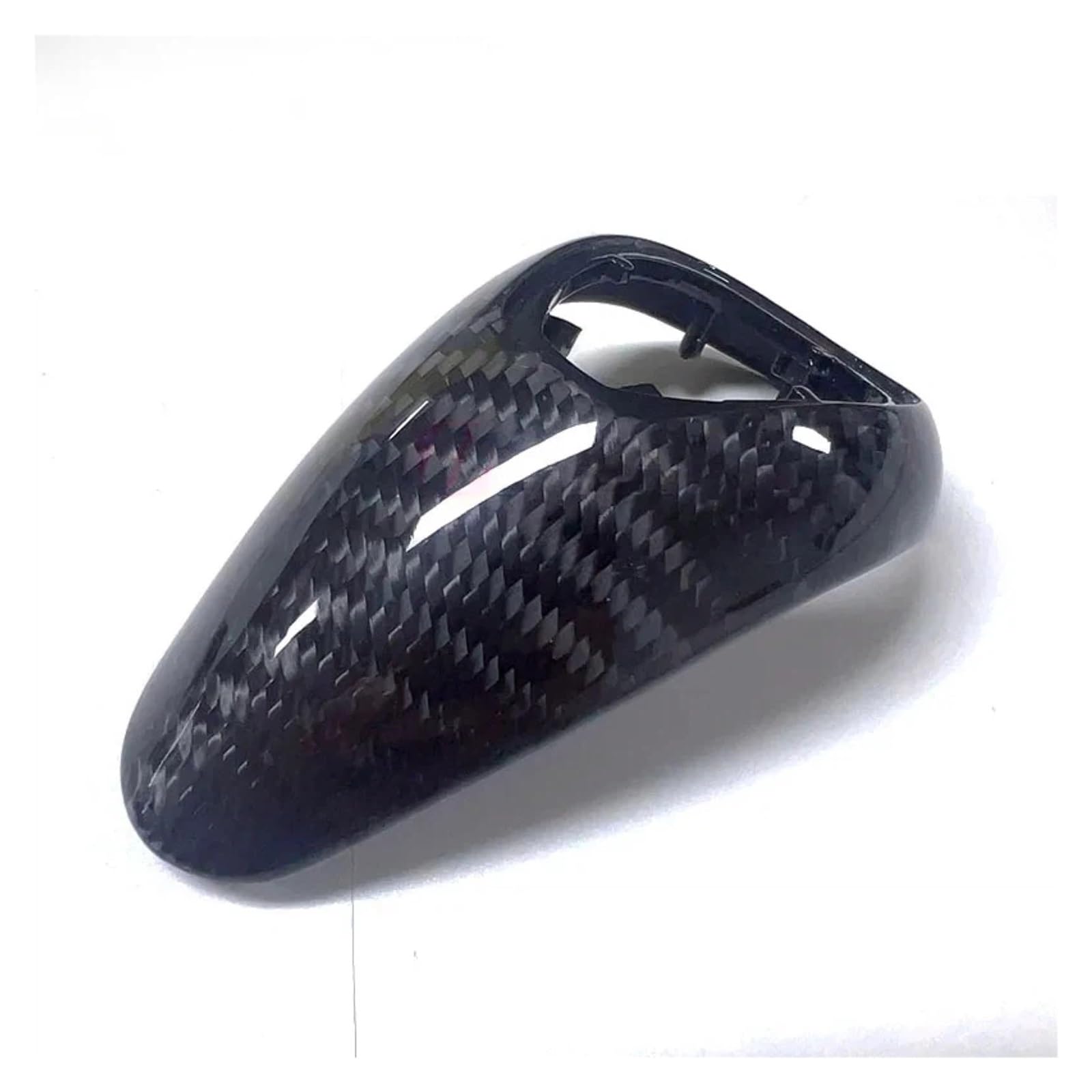 QBKGMEWCA Gear Shifter Knob Frame Handbrake Console Panel Cover Compatible for BMW F87 F80 F82 F83 M2 M3 M4 F10 F86 Carbon Fiber LHD(Type1)