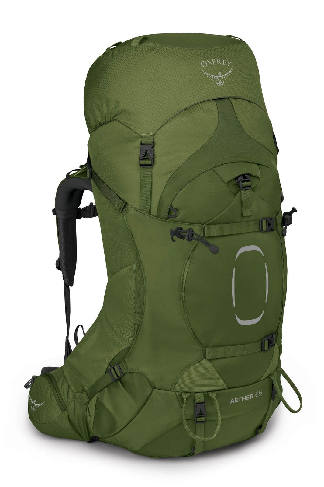 Aether 65L Men's Backpacking Backpack, Garlic Mustard Green, L/XL
