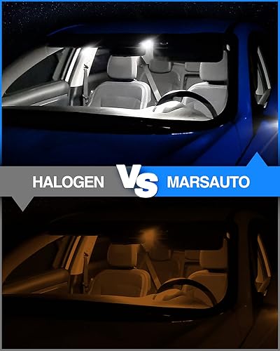 Miniatura 2 de Marsauto T10 168 194 2825 Bombillas Led superbrillantes 5SMD luces de matrícula de exterior lámpara, coche interior de cortesía cúpula luces mapa