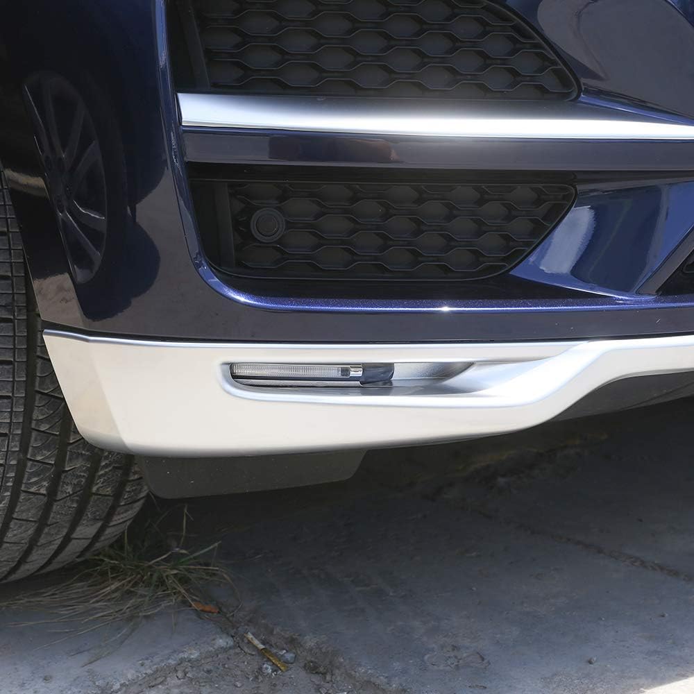 ABS Matte Chrome Front Grill Bumper Cover Trim For Jaguar F-Pace F Pace Prestige Premuim 2016 2017 2018