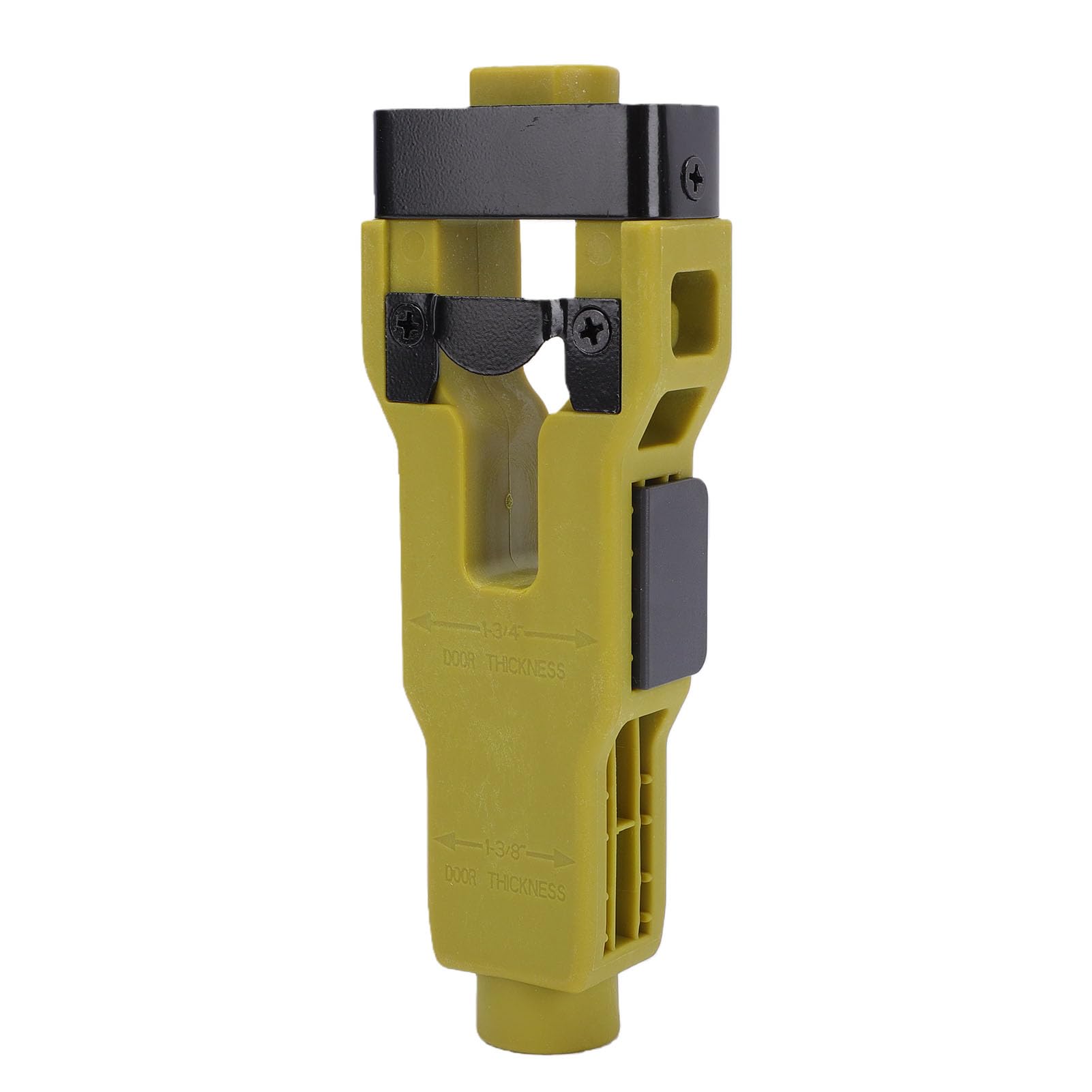 Outil de mortaise de loquet de porte Wakects pour installation sur porte en ABS de 1-3/8 et 1-3/4 pouce