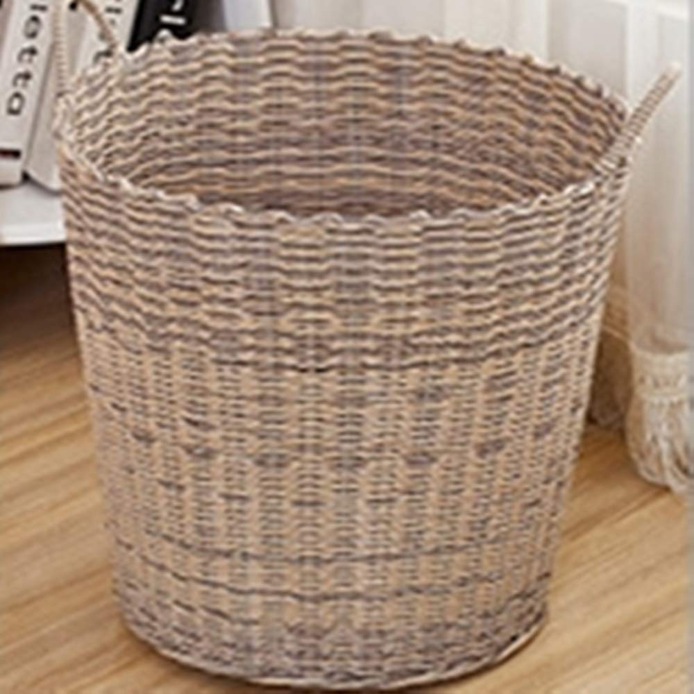 Panier de rangement respirant en plastique portable avec cadre tissé pour vêtements
