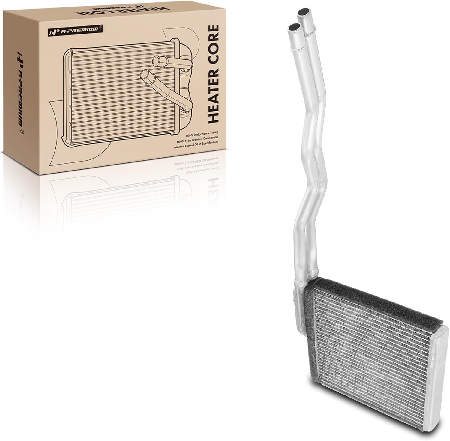 A-Premium HVAC Heater Core Compatible with Mazda 3 2004-2007, 5 2006, 2.0L 2.3L, Naturally Aspirated, Replace# BP4K61A10, BP4K-61-A10