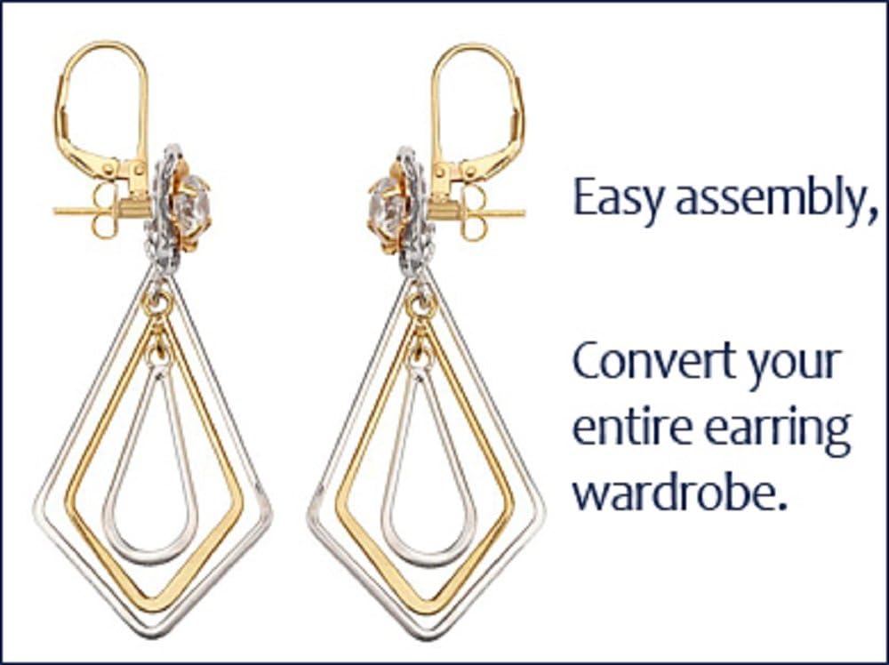 Earring Convertibles Sterling Silver