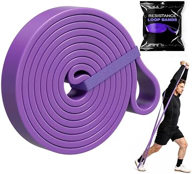 Heavy Duty Resistance Loop & Resistance Bands for Men Women, Exercise Fitness Bands for Strength Training, Pull Up Assist, Yoga Stretch, Home Gym Workout, Physical Therapy