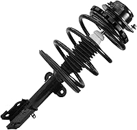 Vista 1980 de Detroit Axle - Kit de suspensión delantera de 10 piezas para Chevy Aveo Aveo5 Pontiac G3 Wave 2 Ready Struts Assembly 2 Enlaces de barra