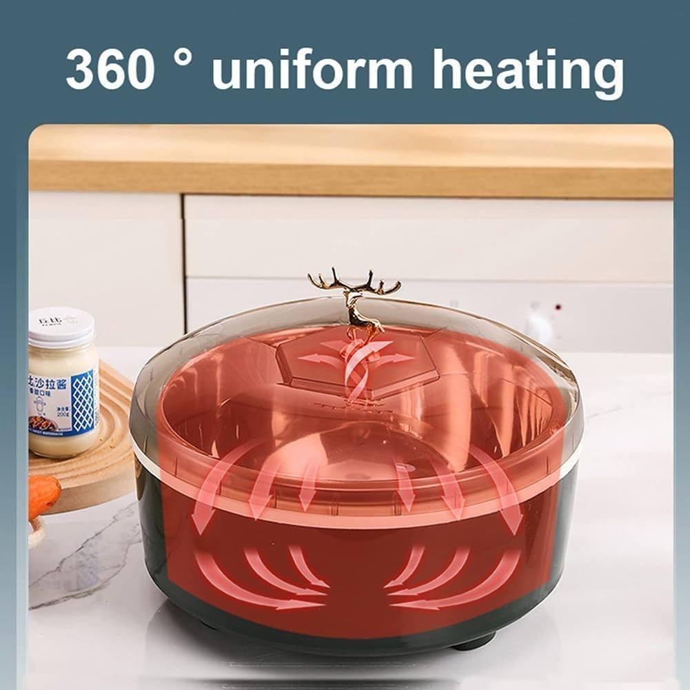 Electric Bread Dough Proofer Machine, Bread Making Tools Kit, Temperature/Time Adjustment, Stainless Steel Liner, With 2 Round Steamer Racks, For Making Bread, Yogurt, Pizza,Blue