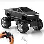 Lifelong Cuppy Rechargeable Cyberon Truck RC Car Toy for Kids | Off-Road Remote Control with Turbo Speed, 4 LED Modes, Anti-Skid Tyres, Type-C Charging, 2.4GHz, 100 ft Range | BIS Certified (LLCRMT01)