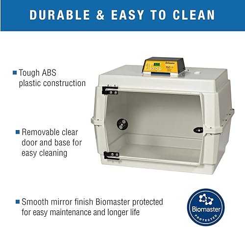 Miniatura 23 de Brinsea TLC-50 Zoologica II - Incubadora grande de cría de aves y recuperación de mascotas con control de humedad para animales enfermos, ideal