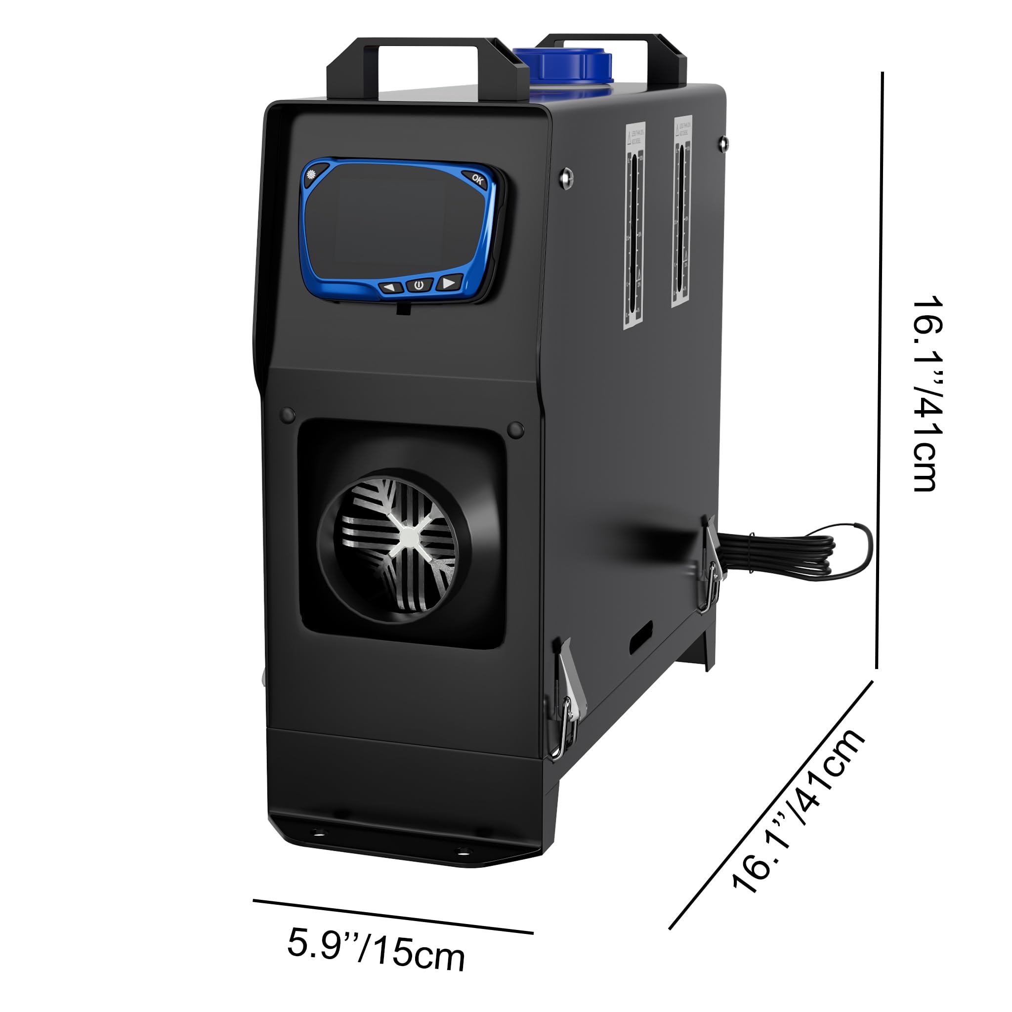 Standkachel Diesel 12V Standkachel 5KW Voor Auto RV Boot Truck Camper Bus Met Lcd Schakelaar 4 Luchtuitlaten P 010930480259