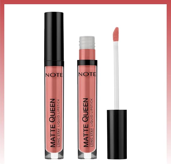 Note Cosmetics Matte Queen Lipstick 04 French Kiss Kalıcı Likit Ruj, Nude