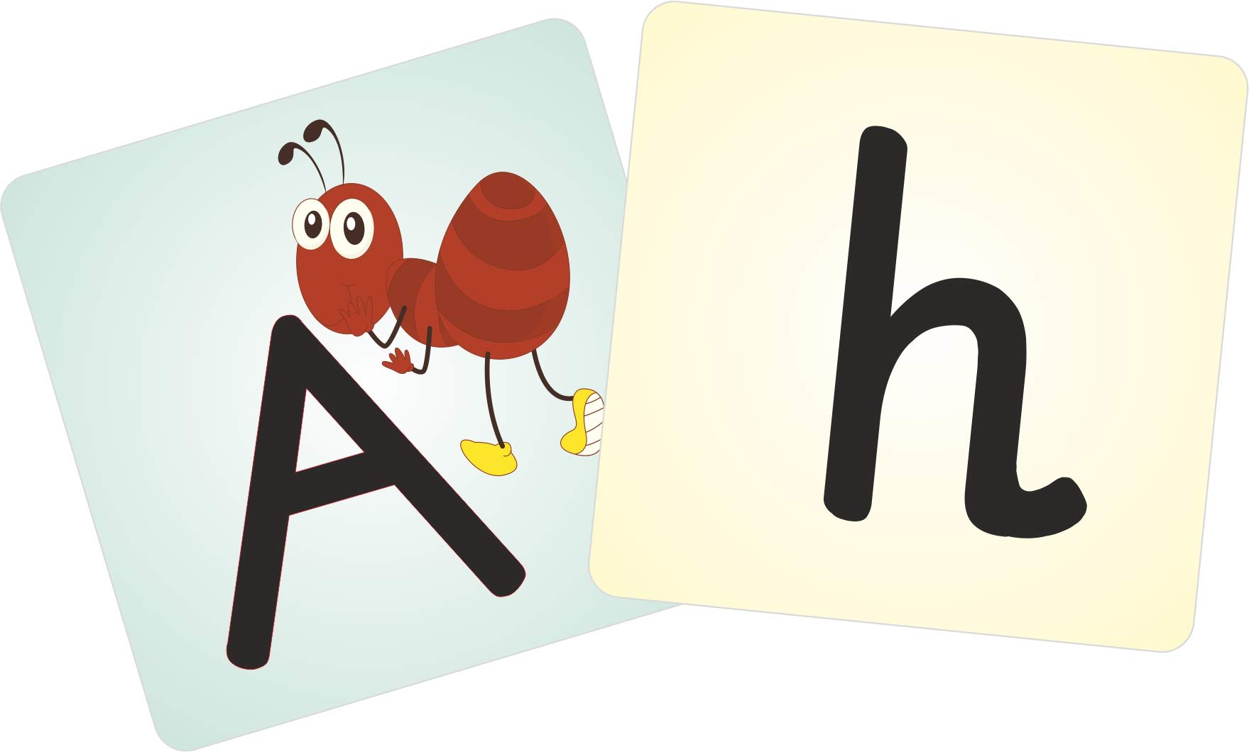 UpToSchoolWorksheets Laminated English Alphabet Small and Capital Letter with Double Vowel Flash Cards for Recognition and Making Words Multicolour 2 Years and Up Pack of 31 Cards (B07G9231ZT) Amazon Price History, Amazon Price Tracker