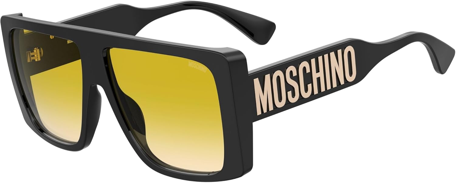 Moschino Unisex Brille Mos119/S Größe 59-13 Mm Schwarz Sunglasses