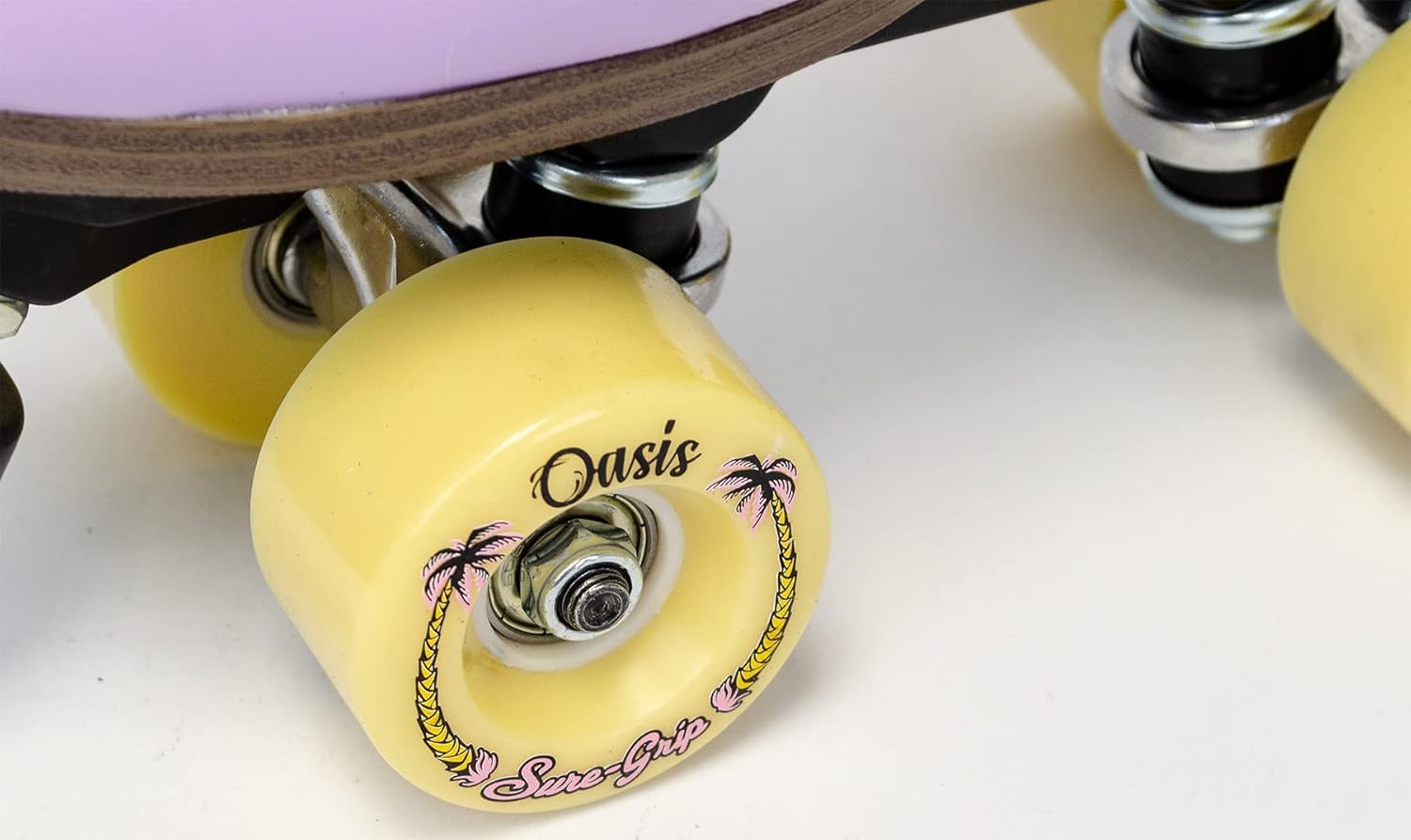 Sure-Grip Lavender Oasis Outdoor Roller Skate : Sports & Outdoors