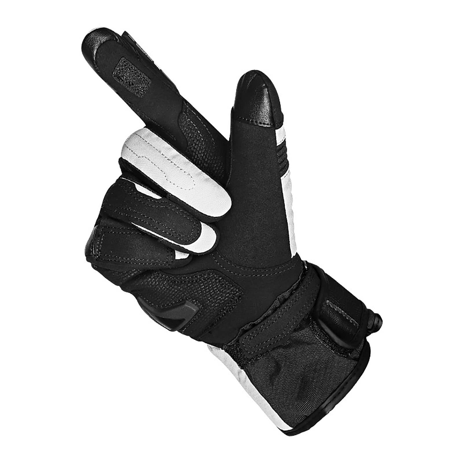 Gants pour Hommes Femmes Moto Écran Tactile Gants Hiver Chevalier Gantelet avec Conception D'essuie Glace Index pour Motoneige Ski Cyclisme